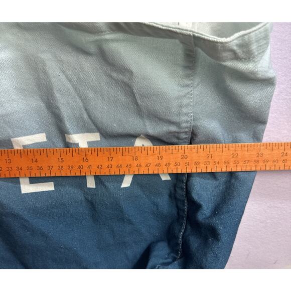 Athleta Blue Ombre Cloth Tote Bag 100% Cotton 23’x18’ - Picture 3 of 8